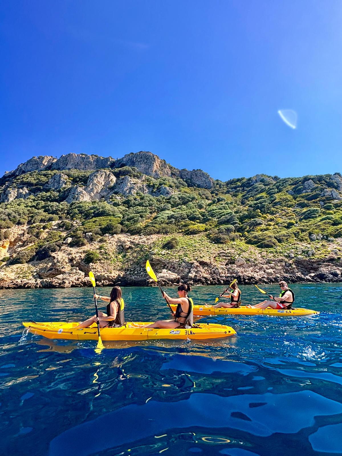 kayak componibile Split 2 Big Mama kayak, canoa biposto modulare, si monta in 30 secondi ( verde)