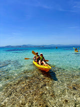kayak componibile Split 2 Big Mama kayak, canoa biposto modulare, si monta in 30 secondi ( verde)
