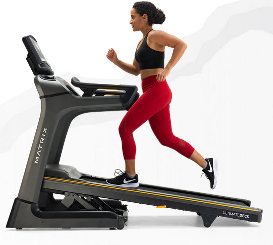 TF30 CON CONSOLE XR FOLDING TREADMILL - TAPIS ROULANT LINEA MATRIX - SALVASPAZIO - PIEGHEVOLE