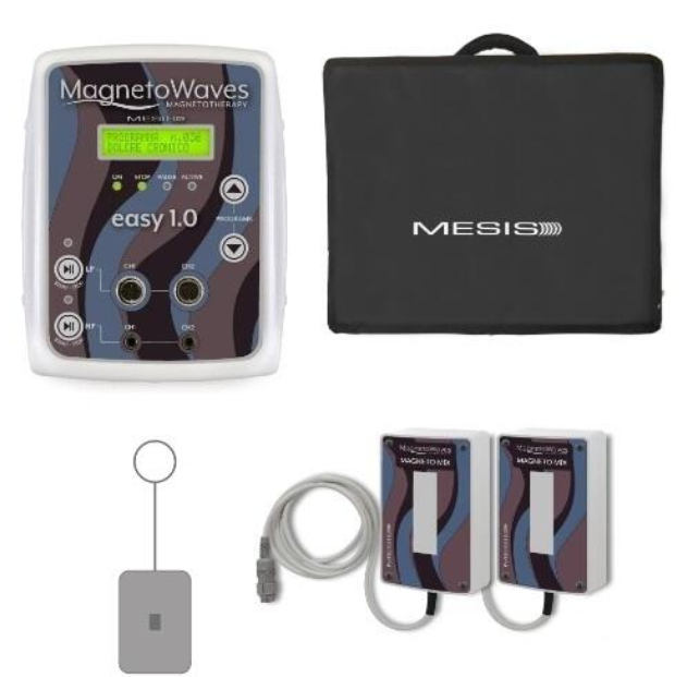 Mesis Magnetoterapia MagnetoWaves EASY 1.0 ADVANCE - 168 Programmi - 8 canali - cod.MW1.0-ADVANCE terapia estetica - sport