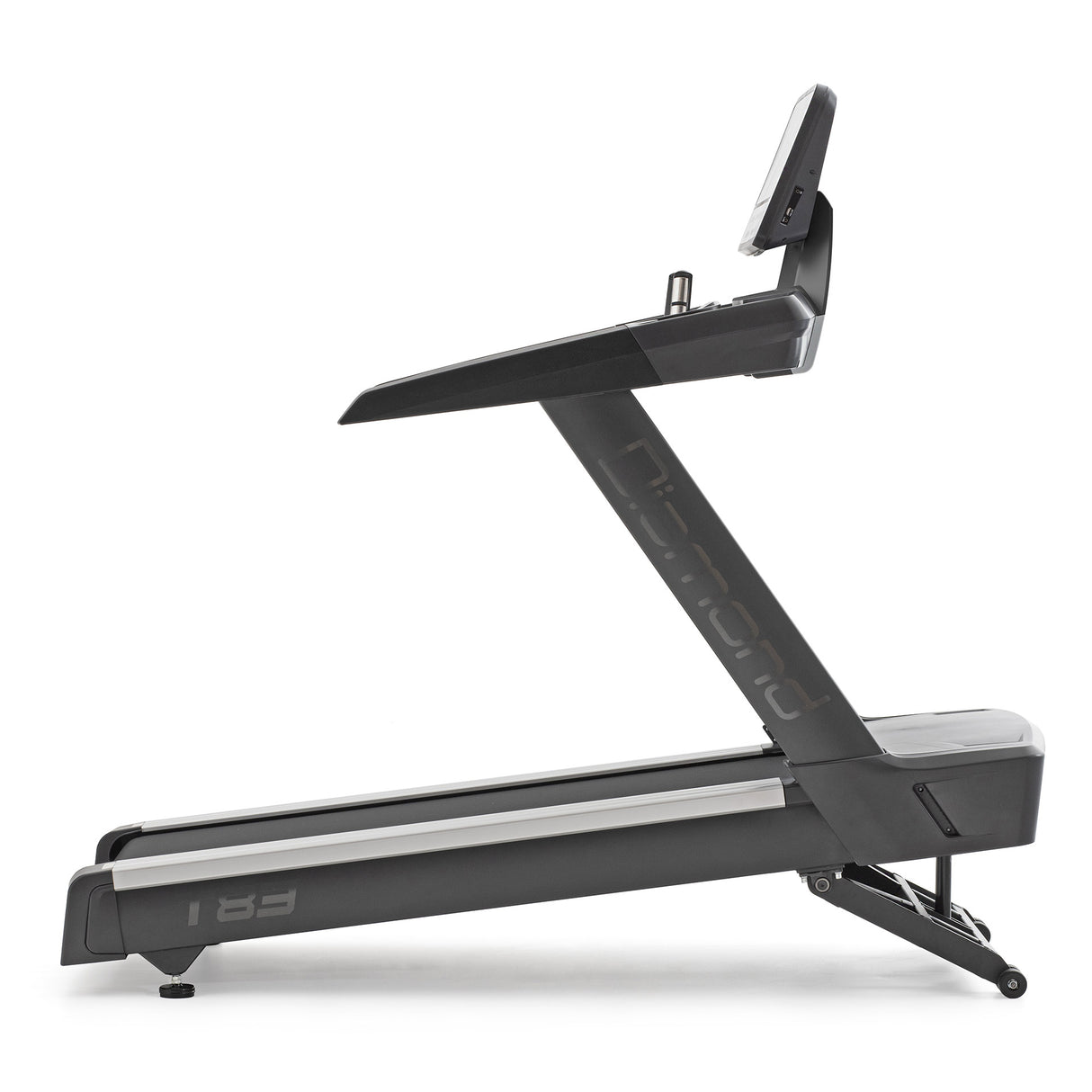 T-83 tapis roulant 5,0-7,0 Hp AC 25 Km/h - 600 x 1620 mm prelubrificato - Inclinazione 15%- fascia polar +ingresso MP3+USBper ricarica + Bluetooth per apps Zwift, Kinomap e Anyrun - Linea Diamond professional Cod. T85
