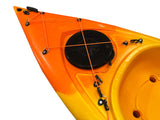 Kayak monoposto Privat 2.0 Limited edition Big Mama Kayak canoa 295 cm + 2 gavoni + 1 pagaia + 1 seggiolino (FULL PACK) - NEMO ORANGE