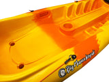 Kayak monoposto Privat 2.0 Limited edition Big Mama Kayak canoa 295 cm + 2 gavoni + 1 pagaia + 1 seggiolino (FULL PACK) - NEMO ORANGE
