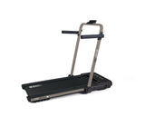 TreadmillTFK-135 Slim Ultracompact Space-Saving Speed; 0.8 - 8.0 Km/h Running level; 40 x 112 cm Max user weight; 90 kg Pure Bronze Color Everfit Line Electric Gym Mat