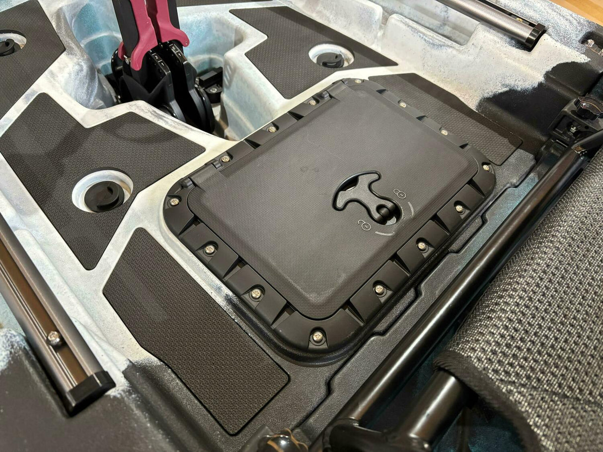 Kayak monoposto divisibile a pedali con pinne BIG MAMA START S500 componibile