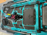 Kayak monoposto divisibile a pedali con pinne BIG MAMA START S500 componibile