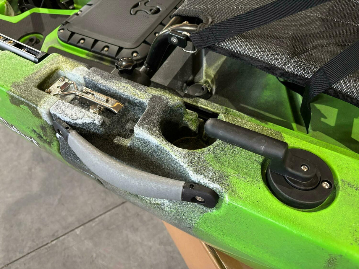 Kayak monoposto divisibile a pedali con pinne BIG MAMA START S500 componibile