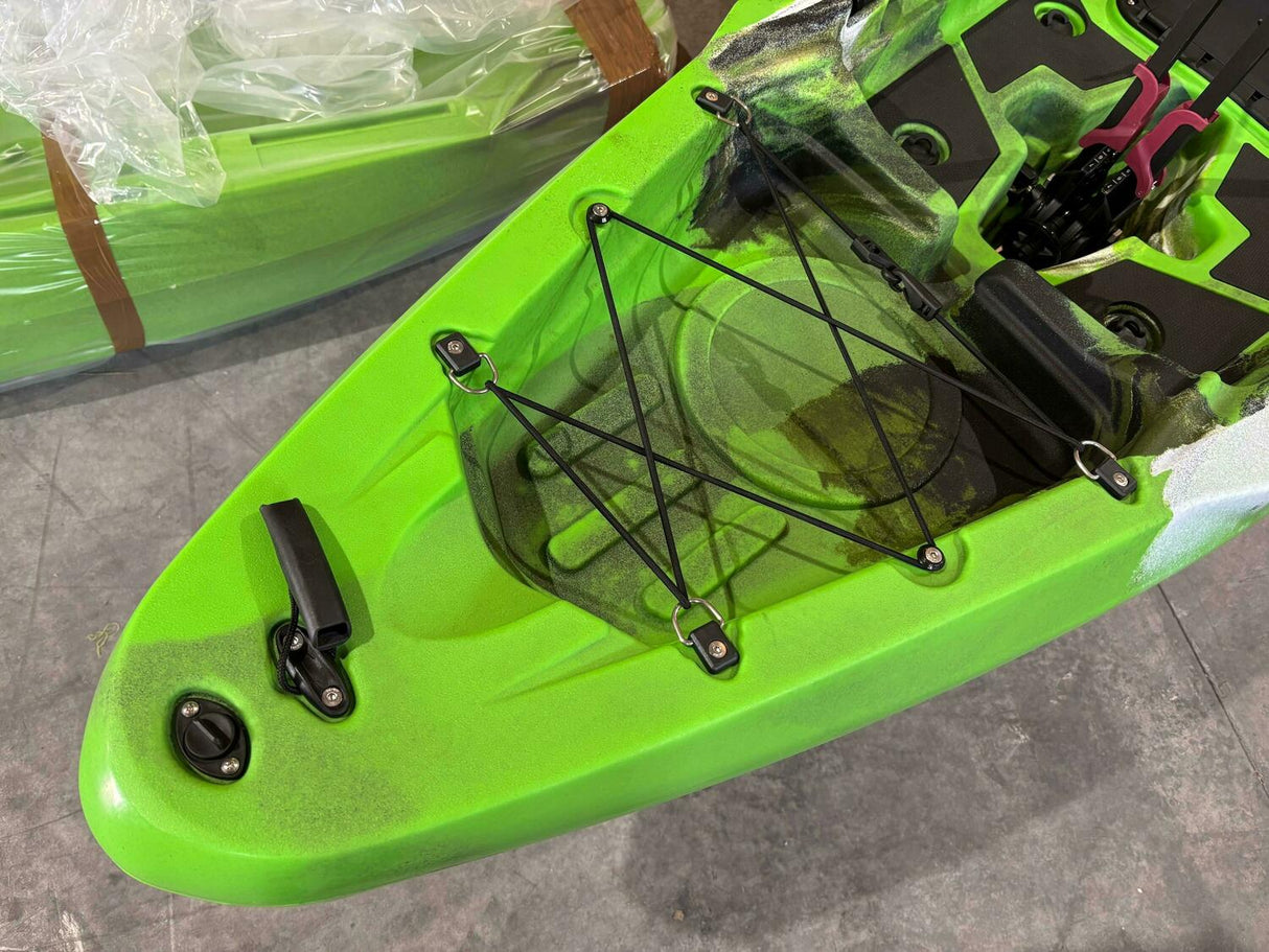 Kayak monoposto divisibile a pedali con pinne BIG MAMA START S500 componibile