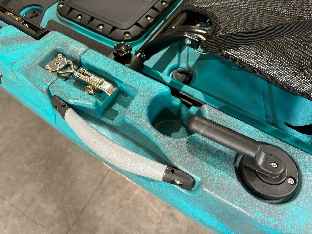 Kayak monoposto divisibile a pedali con pinne BIG MAMA START S500 componibile