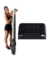 TreadmillTFK-135 Slim Ultracompact Space-Saving Speed; 0.8 - 8.0 Km/h Running level; 40 x 112 cm Max user weight; 90 kg Pure Bronze Color Everfit Line Electric Gym Mat