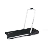 Treadmill TFK-135 Slim Ultra-compact Space-saving Speed; 0.8 - 8.0 Km/h Running surface 40 x 112 cm Max user weight 90 kg Color Pearl White Everfit line Electric Gym Mat