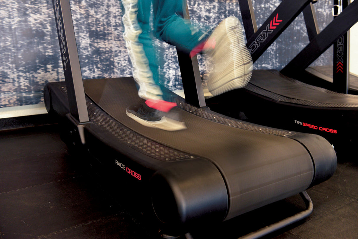 Treadmill Tapis Roulant Curvo Race Cross Toorx - Utente 180 Kg - Piano Corsa Curvo 45 x 162 cm - Tappeto Elettrico Palestra