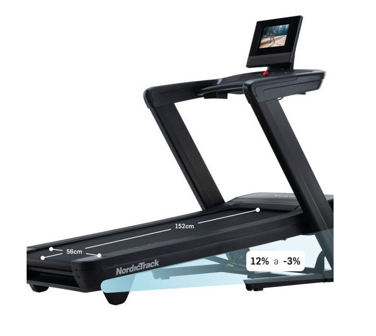 Promo COMMERCIAL 1250 con App Ifit integrata - TAPIS ROULANT NORDICTRACK piano corsa 152 x 55 cm - peso max utente 182 kg COD. NTL14125-INT