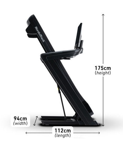 Promo COMMERCIAL 1250 con App Ifit integrata - TAPIS ROULANT NORDICTRACK piano corsa 152 x 55 cm - peso max utente 182 kg COD. NTL14125-INT