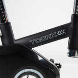 Gym Bike Elettromagnetica SRX-3500 HRC Volano Posteriore - Scatto Libero - Ricevitore Wireless e Fascia Cardio Inclusa -APP Ready- Linea Toorx Chrono PRO Line
