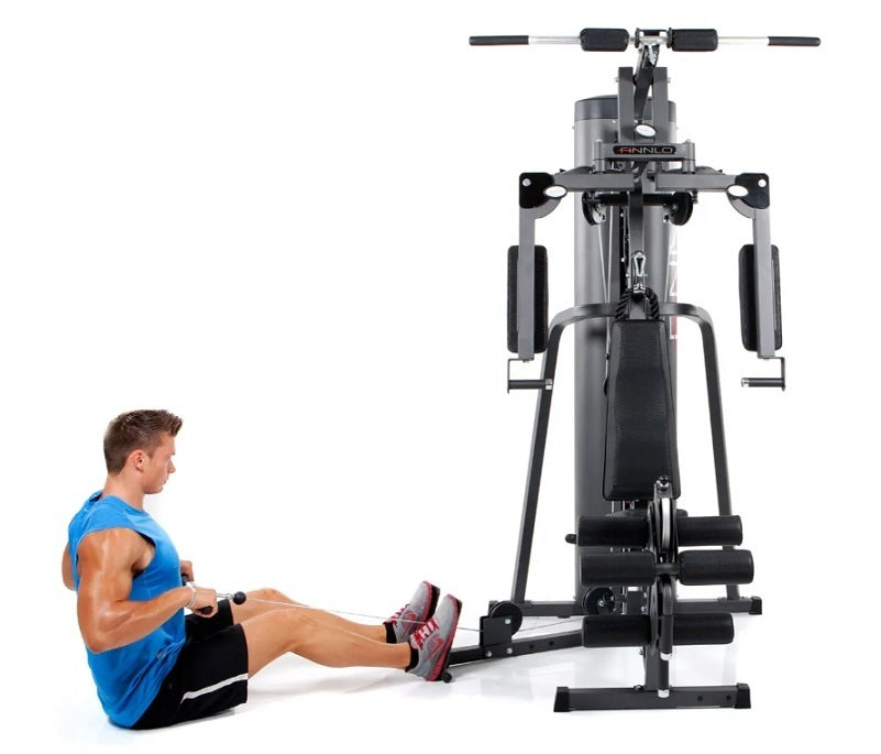 AUTARK 1500 STAZIONE MULTIFUNZIONE FINNLO BY HAMMER cod. 3943 PACCO PESI 80 KG con possibilità di aumentare di 20 kg - dimensioni 165 x 145 x 215 cm