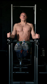 Struttura Chin/Dip/Leg Raise WBX 2800 LINEA TOORX STRENGTH PROFESSIONALE Colore Silver