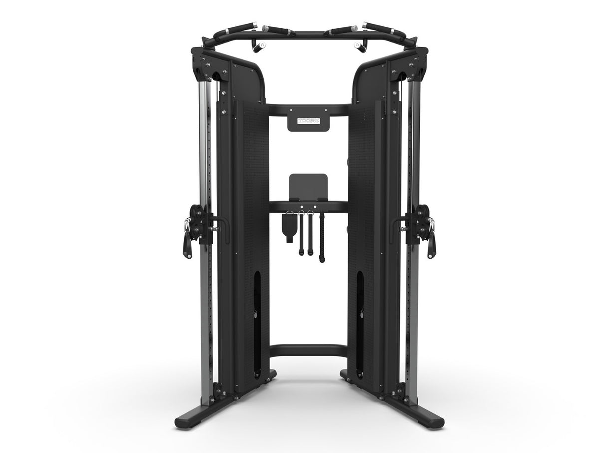 CSX-3500 DUAL PULLEY - LINEA TOORX PROFESSIONAL STATIONS - PACCO PESI 2x70 kg in acciaio.
