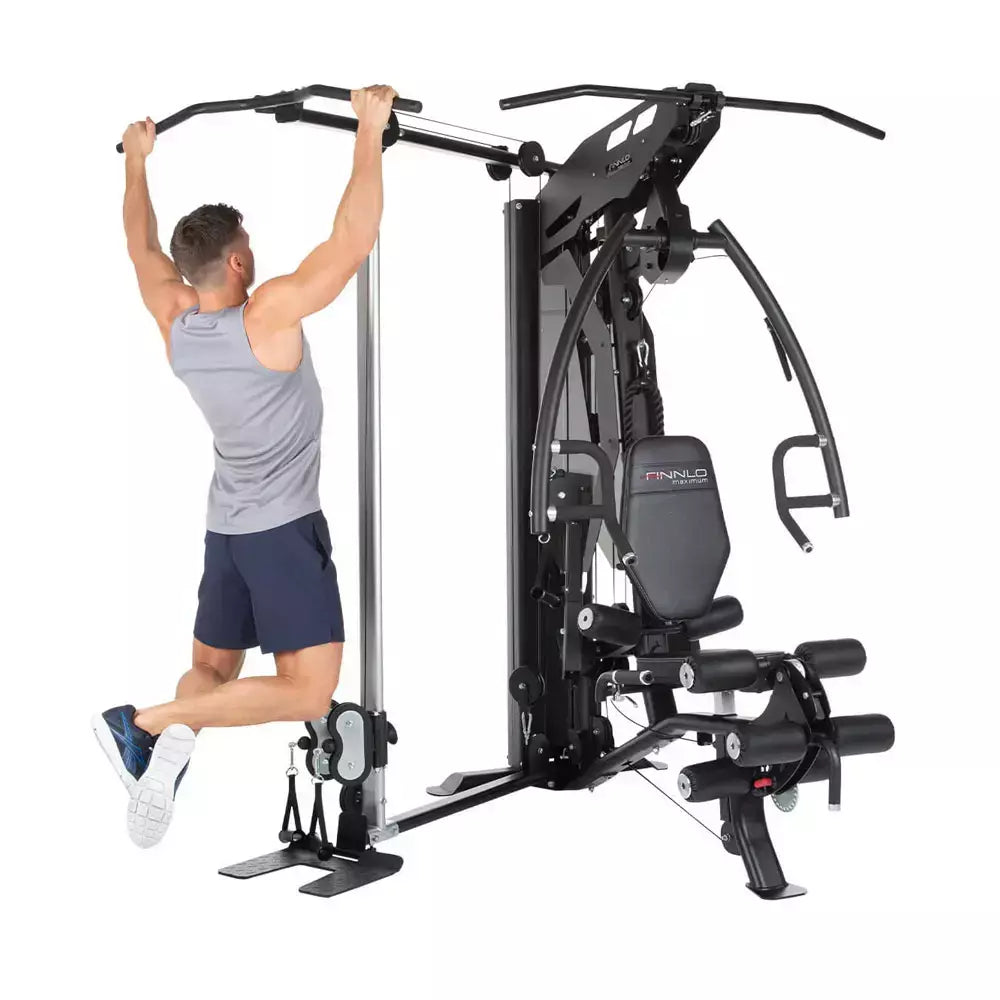 Stazione Multifunzione Palestra Multi-gym Autark 7.0 Fitness Pacco pesi: 80 kg aggiornabile con pesi aggiuntivi fino a 20 kg Linea FINNLO Maximum Inspire cod. 3655