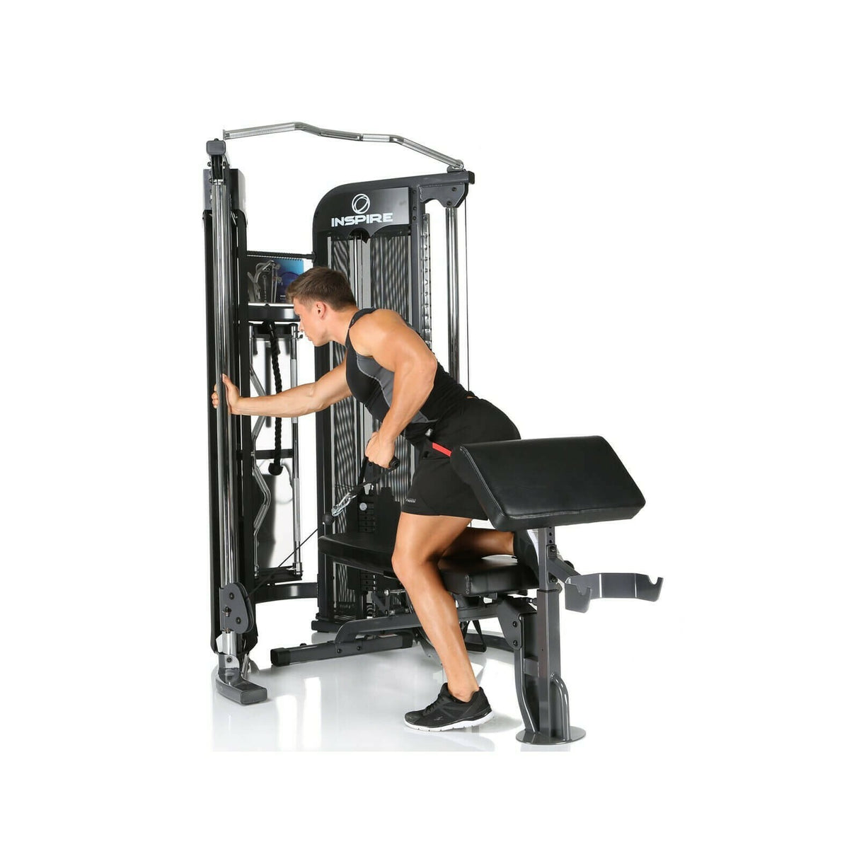 Stazione multifunzione FT1 cod. 3636 pacco pesi 2 x 75 kg - dimensioni 125 x 137 x 207 cm Linea Inspire
