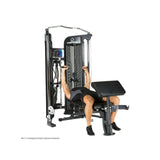 Stazione multifunzione FT1 cod. 3636 pacco pesi 2 x 75 kg - dimensioni 125 x 137 x 207 cm Linea Inspire