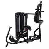 Stazione Multifunzione Dual Station Ab/Back Linea Hammer cod. 3584 dim. 200 x 110 x 215 cm Pacco pesi 2 x 50 kg