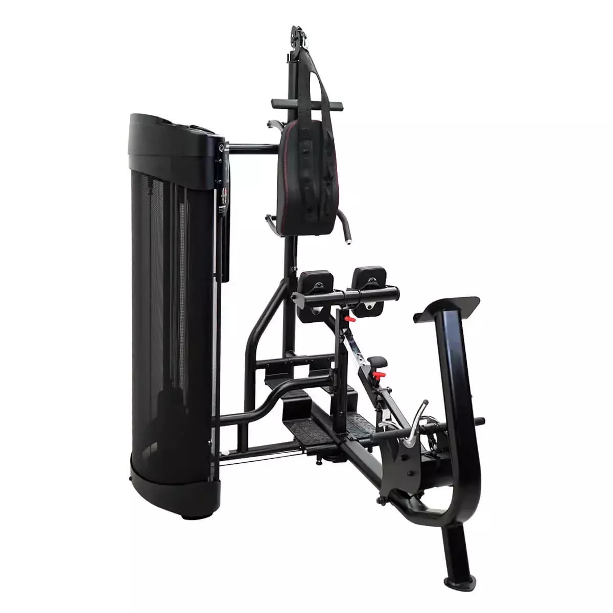 Stazione Multifunzione Dual Station Ab/Back Linea Hammer cod. 3584 dim. 200 x 110 x 215 cm Pacco pesi 2 x 50 kg