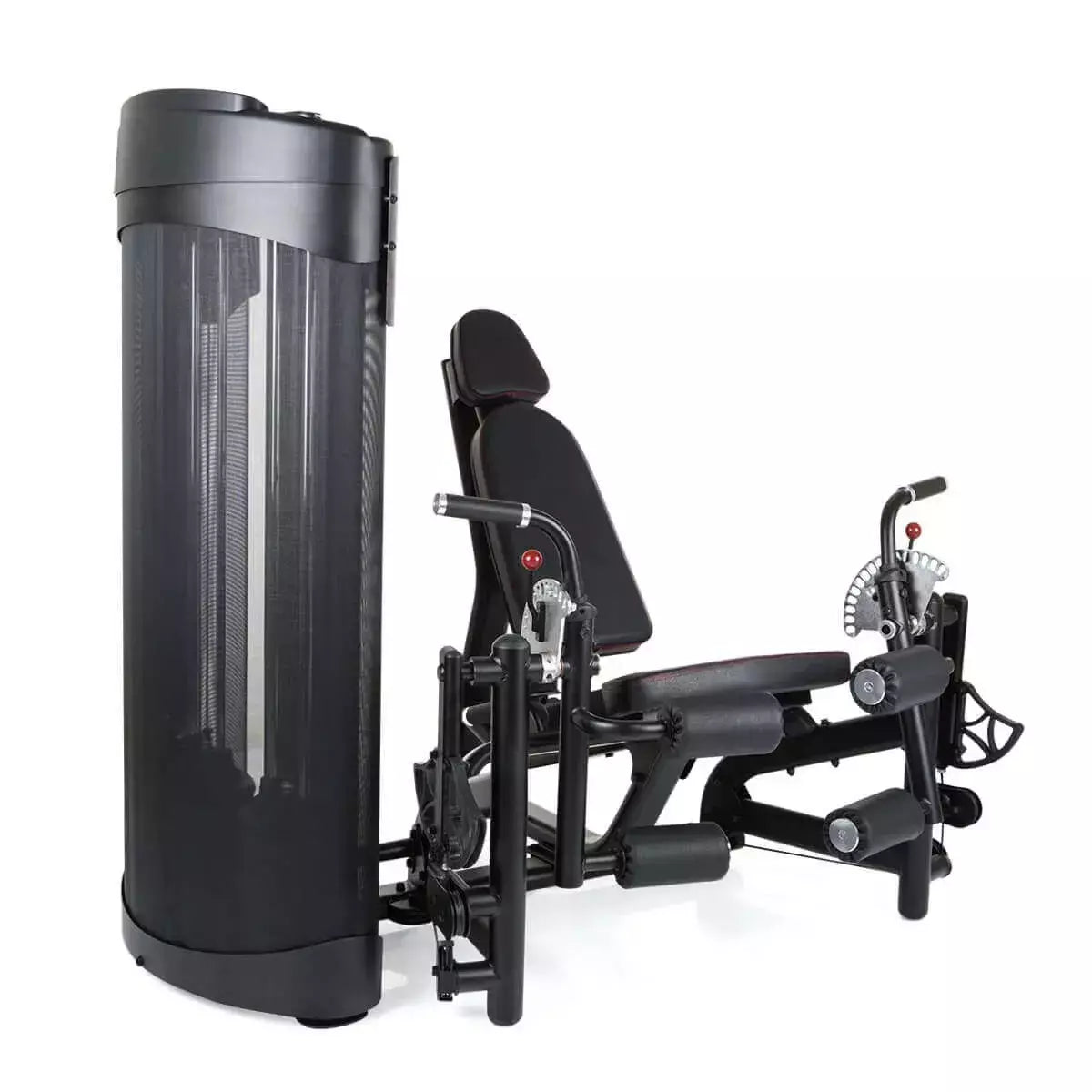 Stazione Multifunzione Dual Station Leg Extension/Curl Linea Hammer cod. 3585 dim. 150 x 140 x 157 cm Pacco pesi 2 x 50 kg