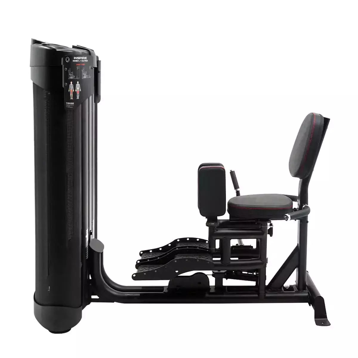 Stazione Multifunzione Dual Station Inner/Outer Linea Hammer cod. 3587 dim. 160 x 90 x 160 cm Pacco Pesi 2 x 50 kg