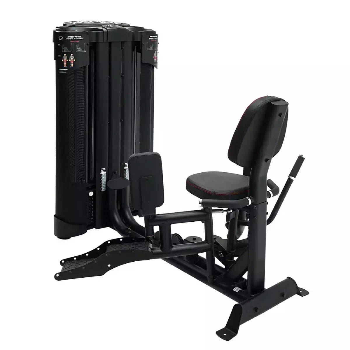 Stazione Multifunzione Dual Station Inner/Outer Linea Hammer cod. 3587 dim. 160 x 90 x 160 cm Pacco Pesi 2 x 50 kg