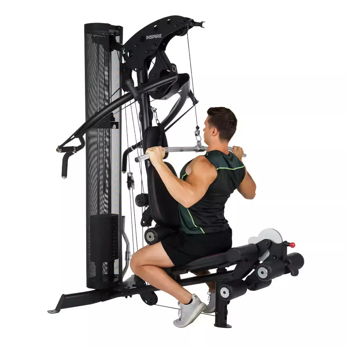 Stazione Multifunzione M2 Linea INSPIRE FITNESS cod. 3631 dim. 182 x 98 x 198 cm Aggiornabile con pesi aggiuntivi 20 kg