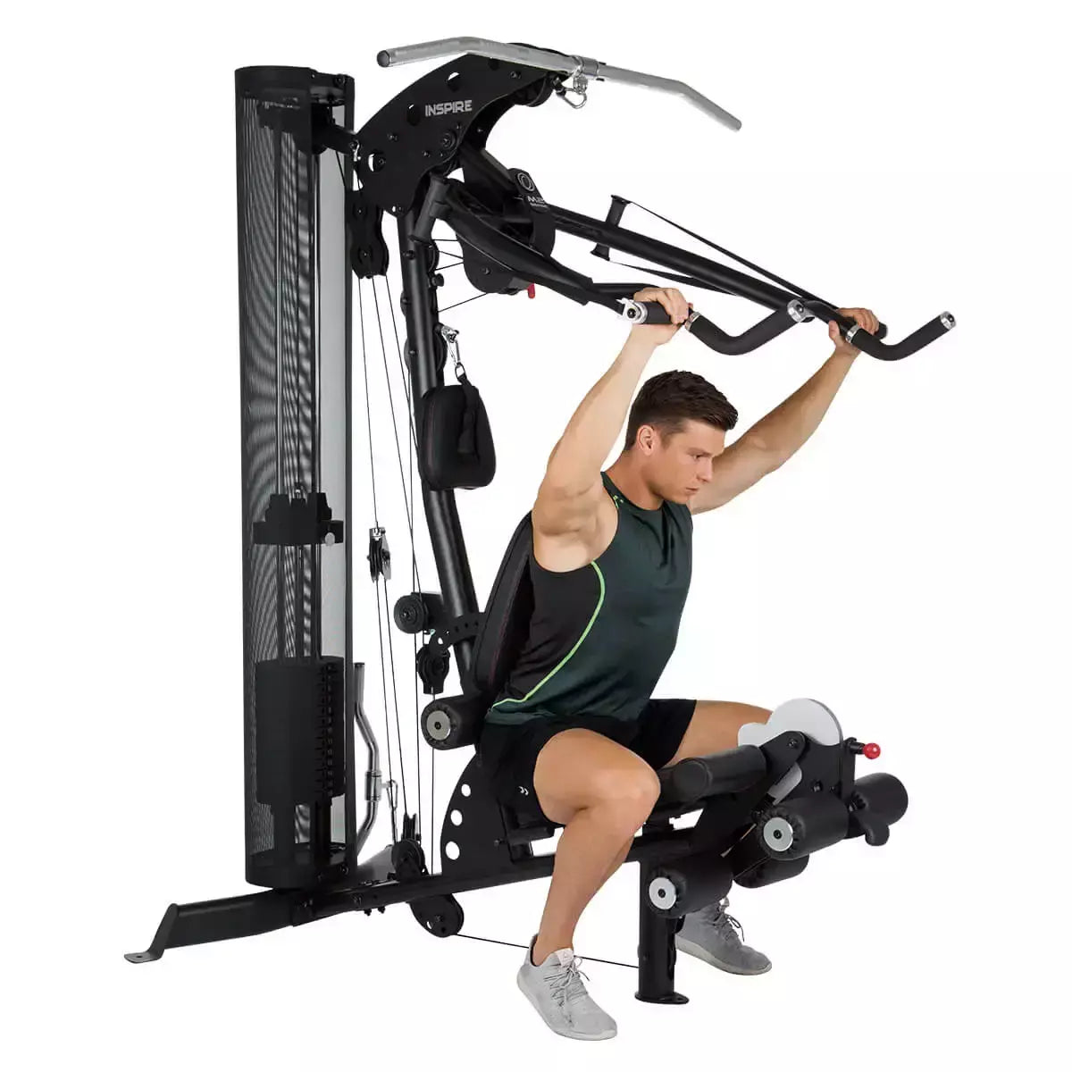 Stazione Multifunzione M2 Linea INSPIRE FITNESS cod. 3631 dim. 182 x 98 x 198 cm Aggiornabile con pesi aggiuntivi 20 kg