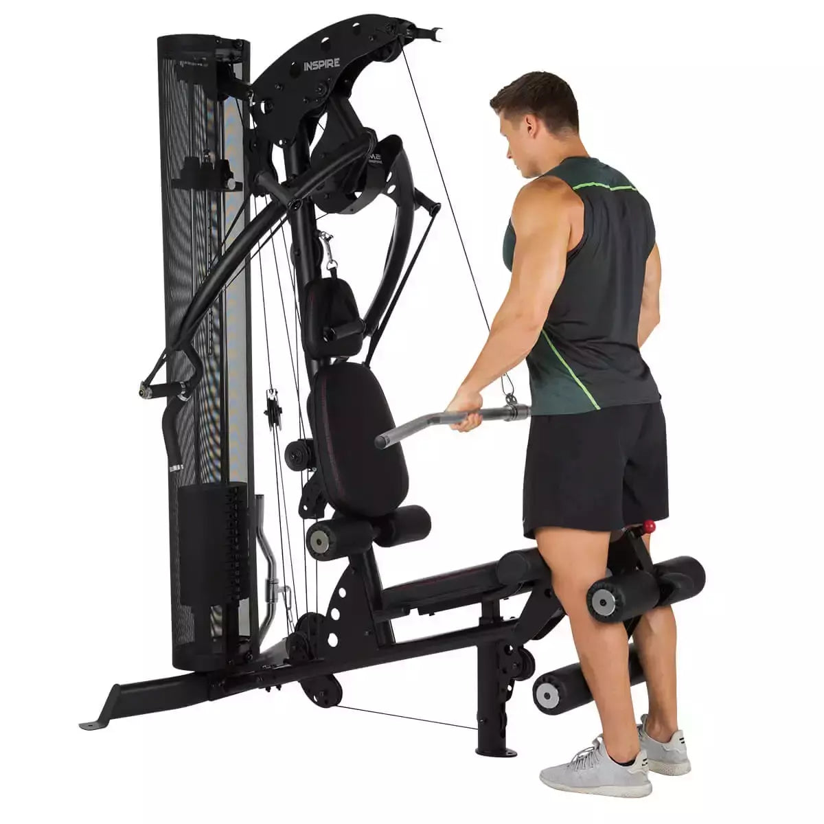 Stazione Multifunzione M2 Linea INSPIRE FITNESS cod. 3631 dim. 182 x 98 x 198 cm Aggiornabile con pesi aggiuntivi 20 kg