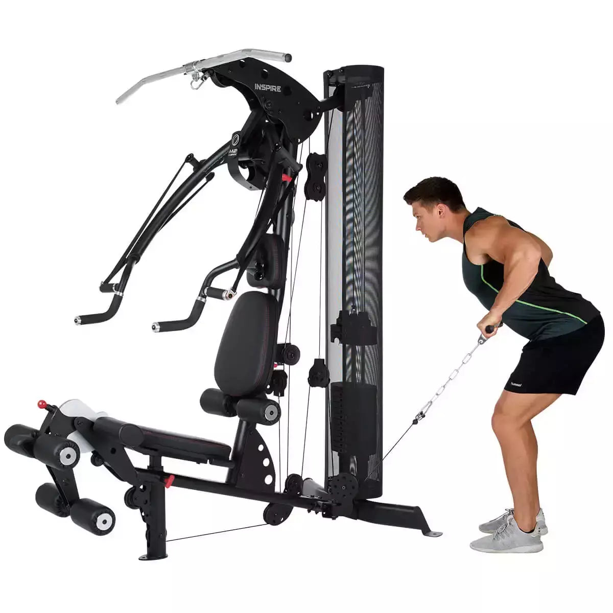 Stazione Multifunzione M2 Linea INSPIRE FITNESS cod. 3631 dim. 182 x 98 x 198 cm Aggiornabile con pesi aggiuntivi 20 kg
