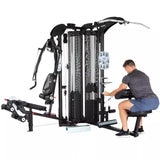Stazione Multifunzione M5 cod. 3633 dim. 254 x 260 x 216 cm Pacco Pesi 2x 96 kg Linea Inspire