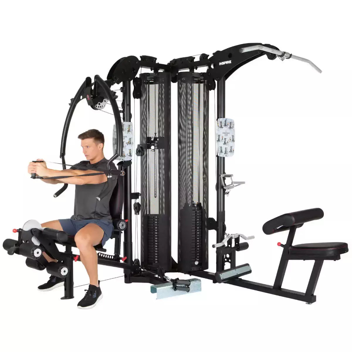 Stazione Multifunzione M5 cod. 3633 dim. 254 x 260 x 216 cm Pacco Pesi 2x 96 kg Linea Inspire