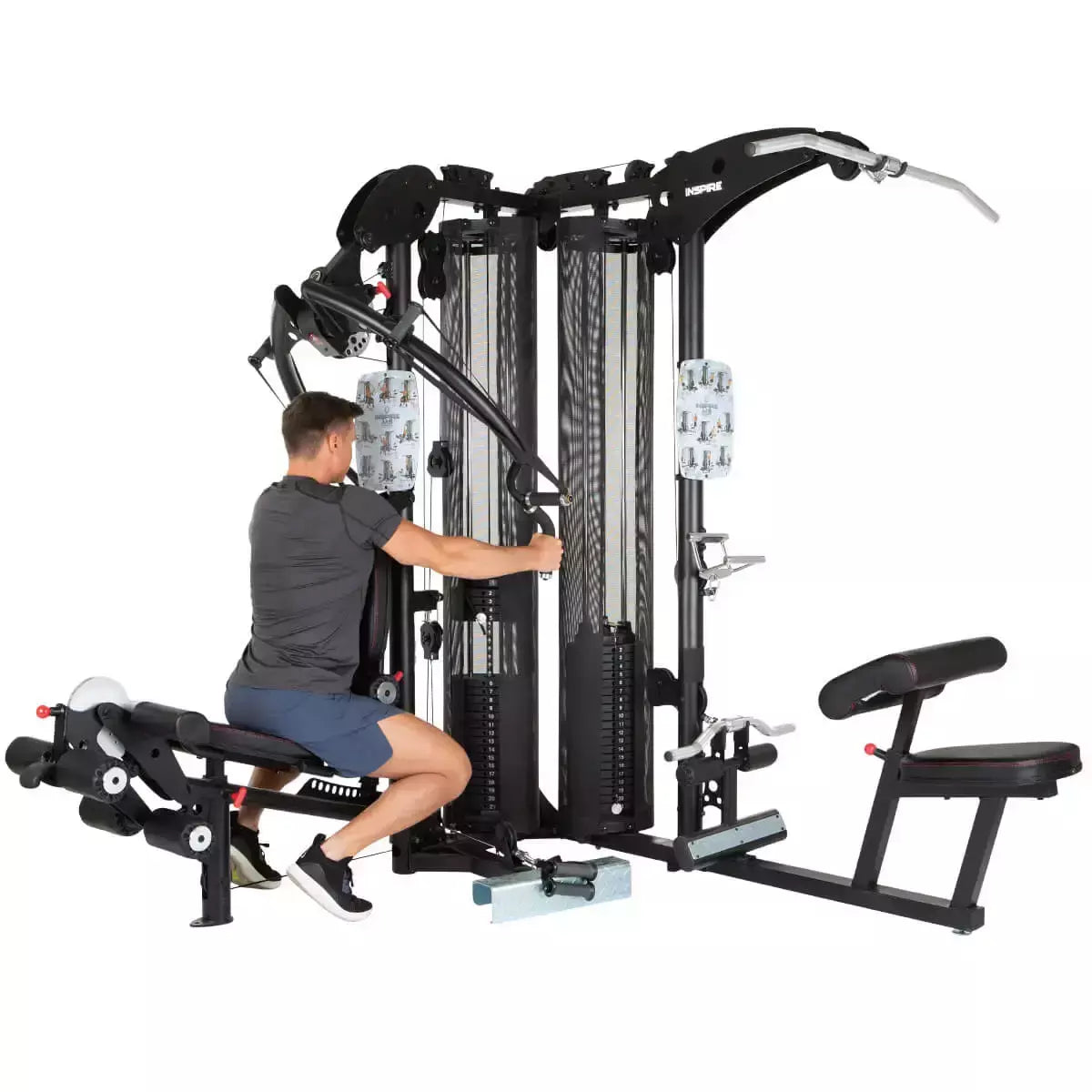 Stazione Multifunzione M5 cod. 3633 dim. 254 x 260 x 216 cm Pacco Pesi 2x 96 kg Linea Inspire