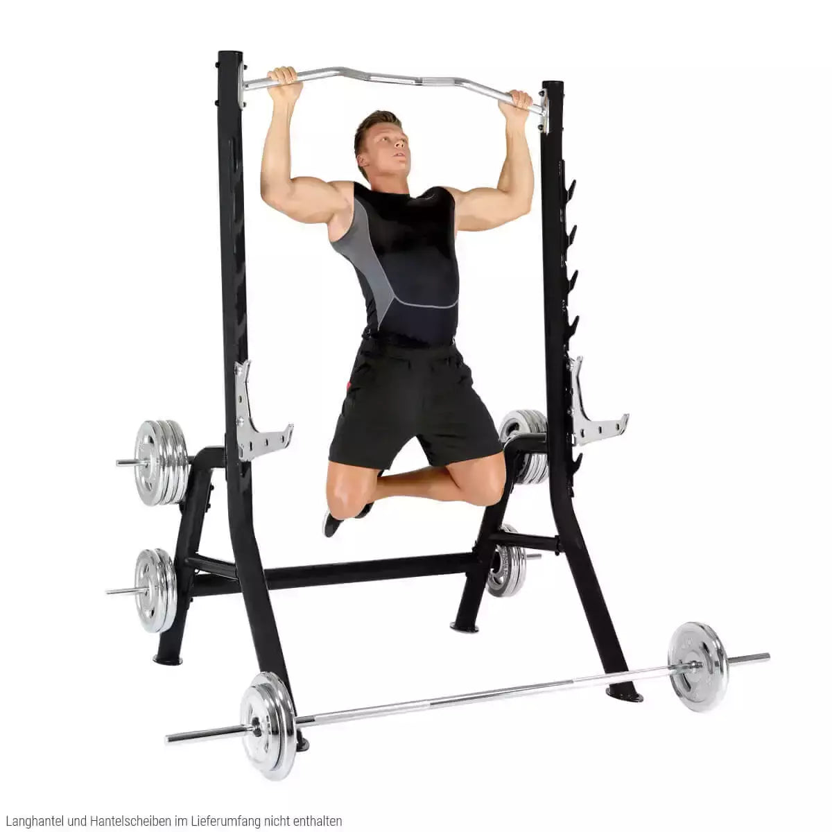 Rastrelliera per Squat Rack Stazione Multifunzione Fitness Linea FINNLO Maximum Inspire cod. 3642