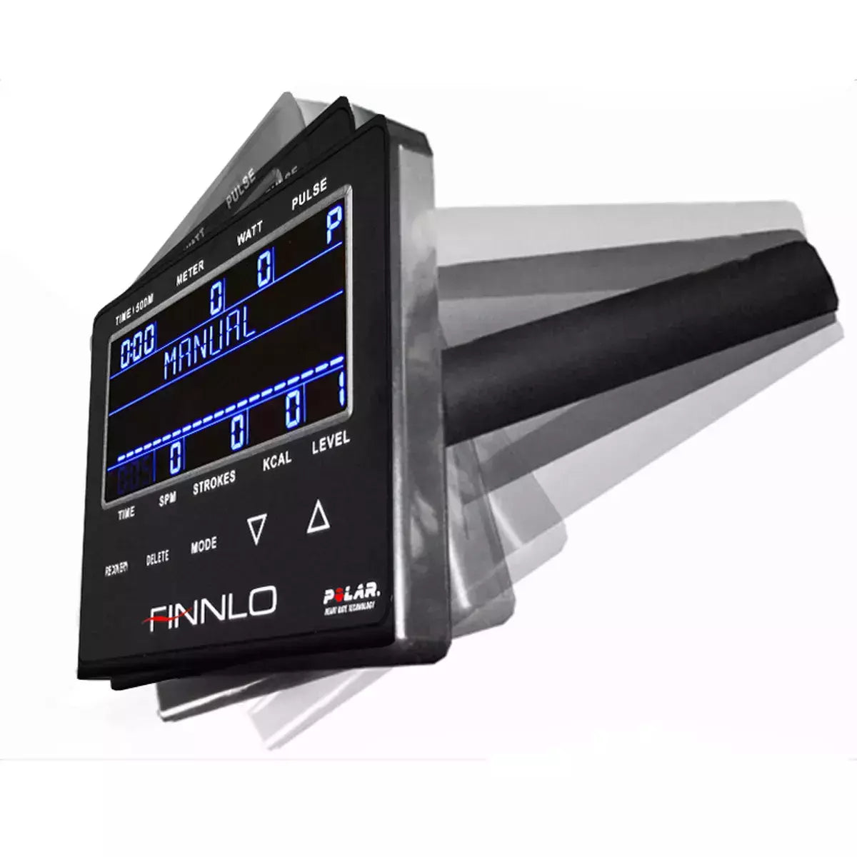 Vogatore Aquon Pro Plus Linea FINNLO Maximum Inspire Rowing Rematore Resistenza Magnetico Permanente 12 Livelli di Intensità Richiudibile Salvaspazio cod. 3704