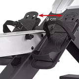Vogatore Aquon Pro Plus Linea FINNLO Maximum Inspire Rowing Rematore Resistenza Magnetico Permanente 12 Livelli di Intensità Richiudibile Salvaspazio cod. 3704