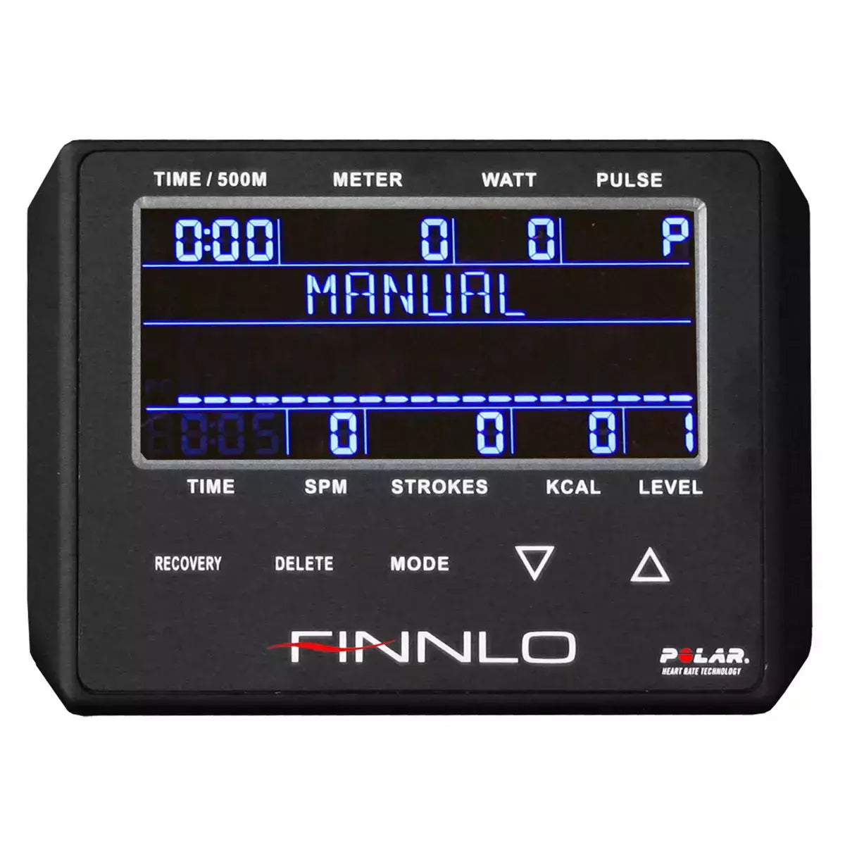 Vogatore Aquon Pro Plus Linea FINNLO Maximum Inspire Rowing Rematore Resistenza Magnetico Permanente 12 Livelli di Intensità Richiudibile Salvaspazio cod. 3704
