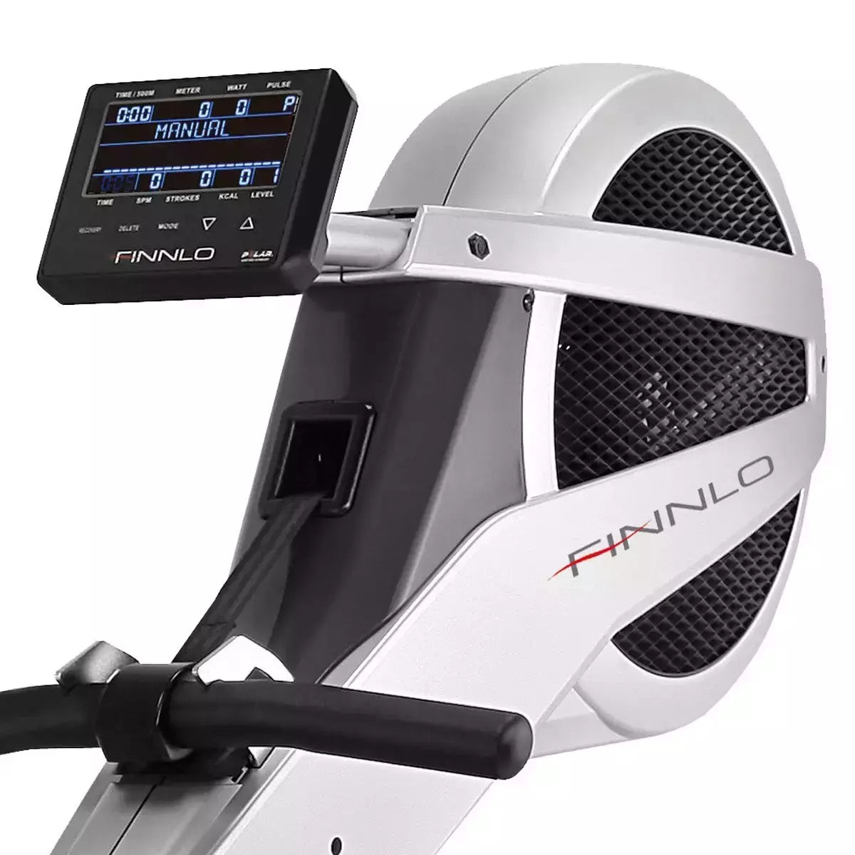 Vogatore Aquon Pro Plus Linea FINNLO Maximum Inspire Rowing Rematore Resistenza Magnetico Permanente 12 Livelli di Intensità Richiudibile Salvaspazio cod. 3704