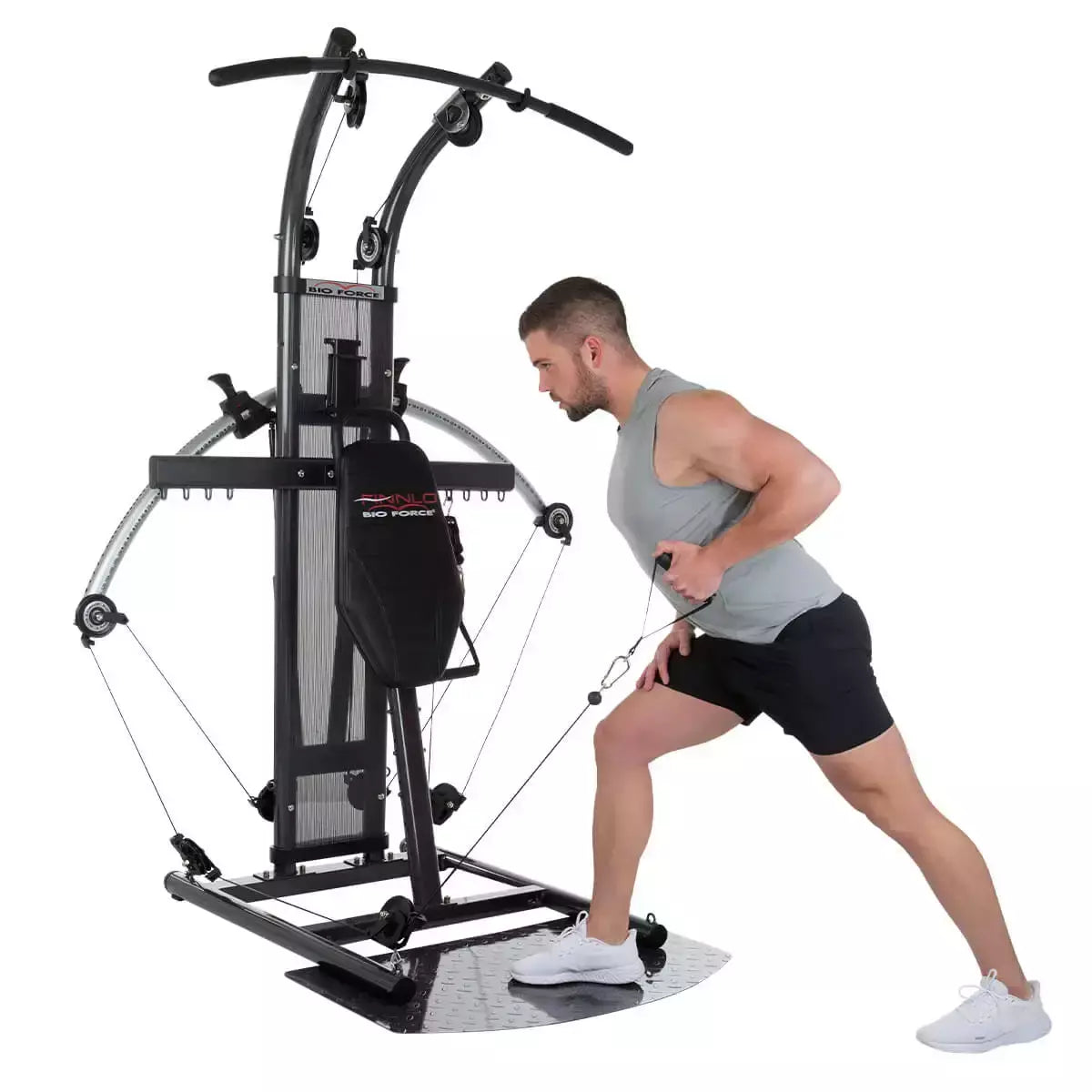 Stazione Multifunzione Bio Force Extreme Sixpack Plus Linea Hammer cod. 3841 dim. 134 x 168 x 208 cm