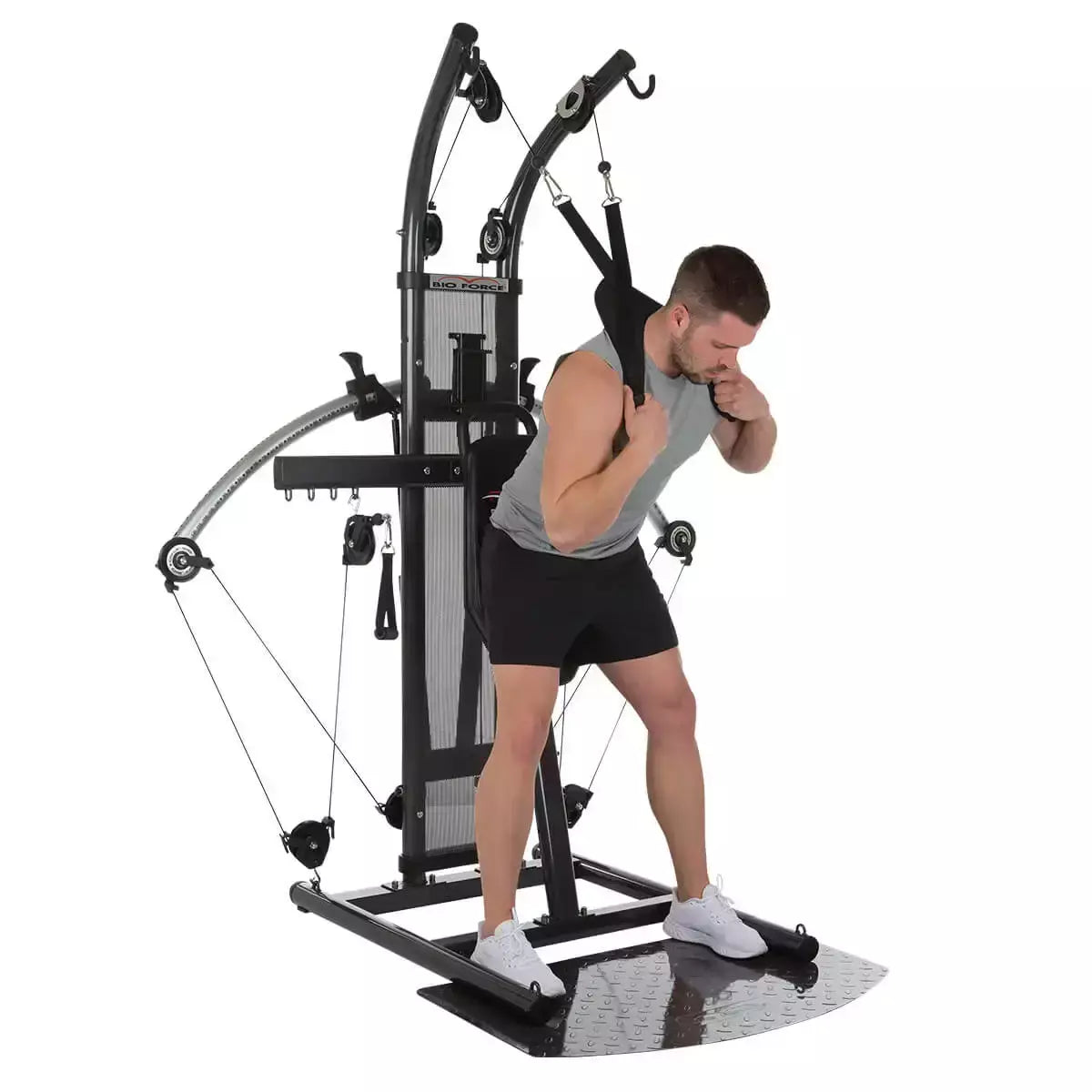 Stazione Multifunzione Bio Force Extreme Sixpack Plus Linea Hammer cod. 3841 dim. 134 x 168 x 208 cm