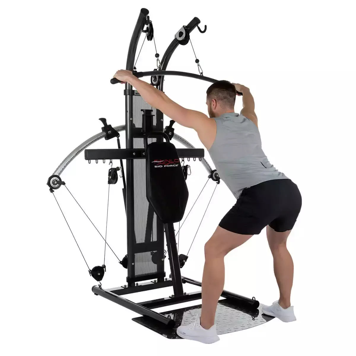 Stazione Multifunzione Bio Force Extreme Sixpack Plus Linea Hammer cod. 3841 dim. 134 x 168 x 208 cm