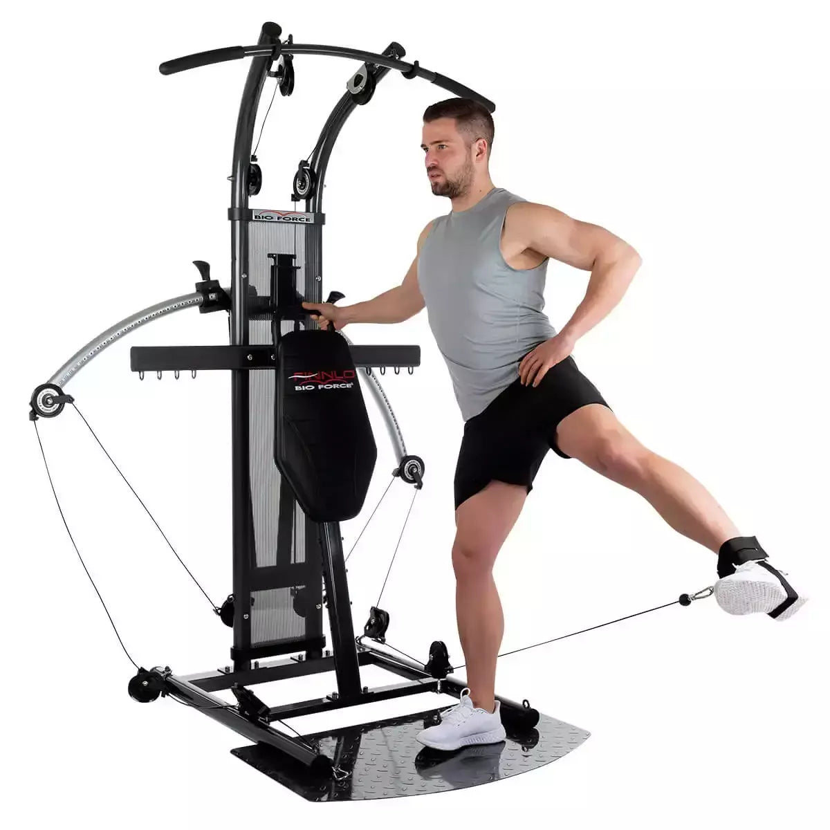 Stazione Multifunzione Bio Force Extreme Sixpack Plus Linea Hammer cod. 3841 dim. 134 x 168 x 208 cm