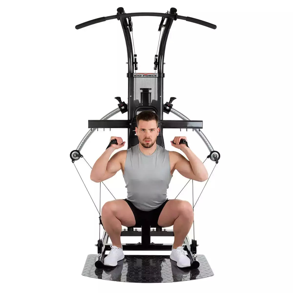Stazione Multifunzione Bio Force Extreme Sixpack Plus Linea Hammer cod. 3841 dim. 134 x 168 x 208 cm