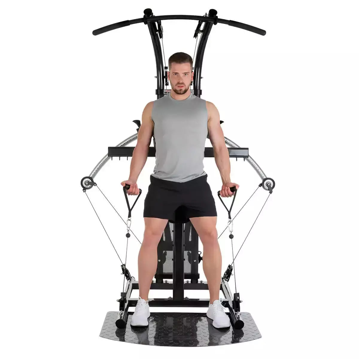 Stazione Multifunzione Bio Force Extreme Sixpack Plus Linea Hammer cod. 3841 dim. 134 x 168 x 208 cm