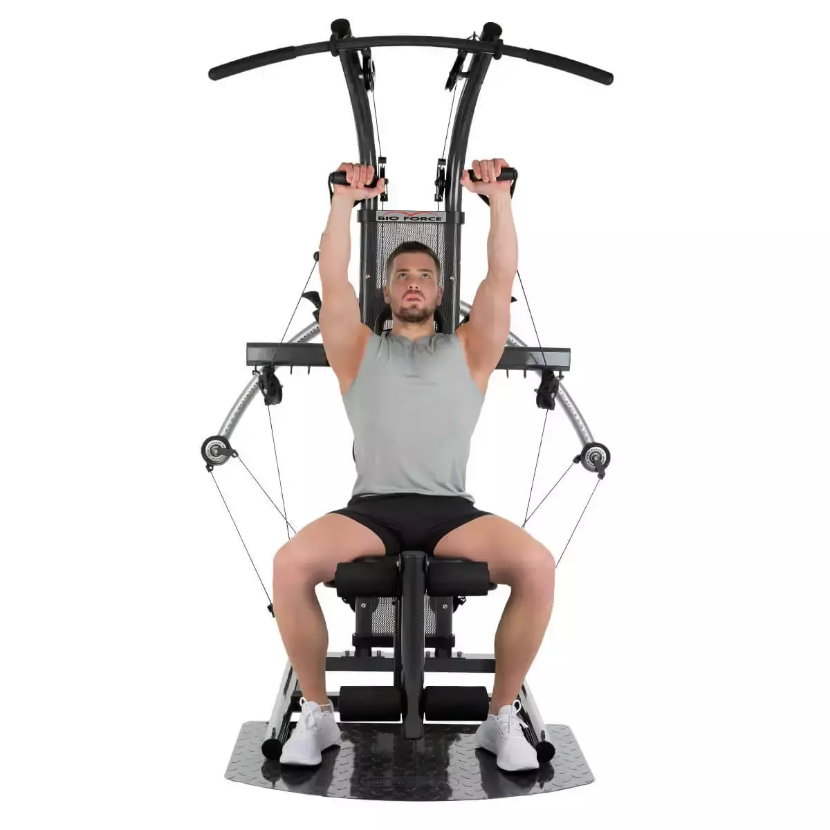 Stazione Multifunzione Bio Force Extreme Sixpack Plus Linea Hammer cod. 3841 dim. 134 x 168 x 208 cm