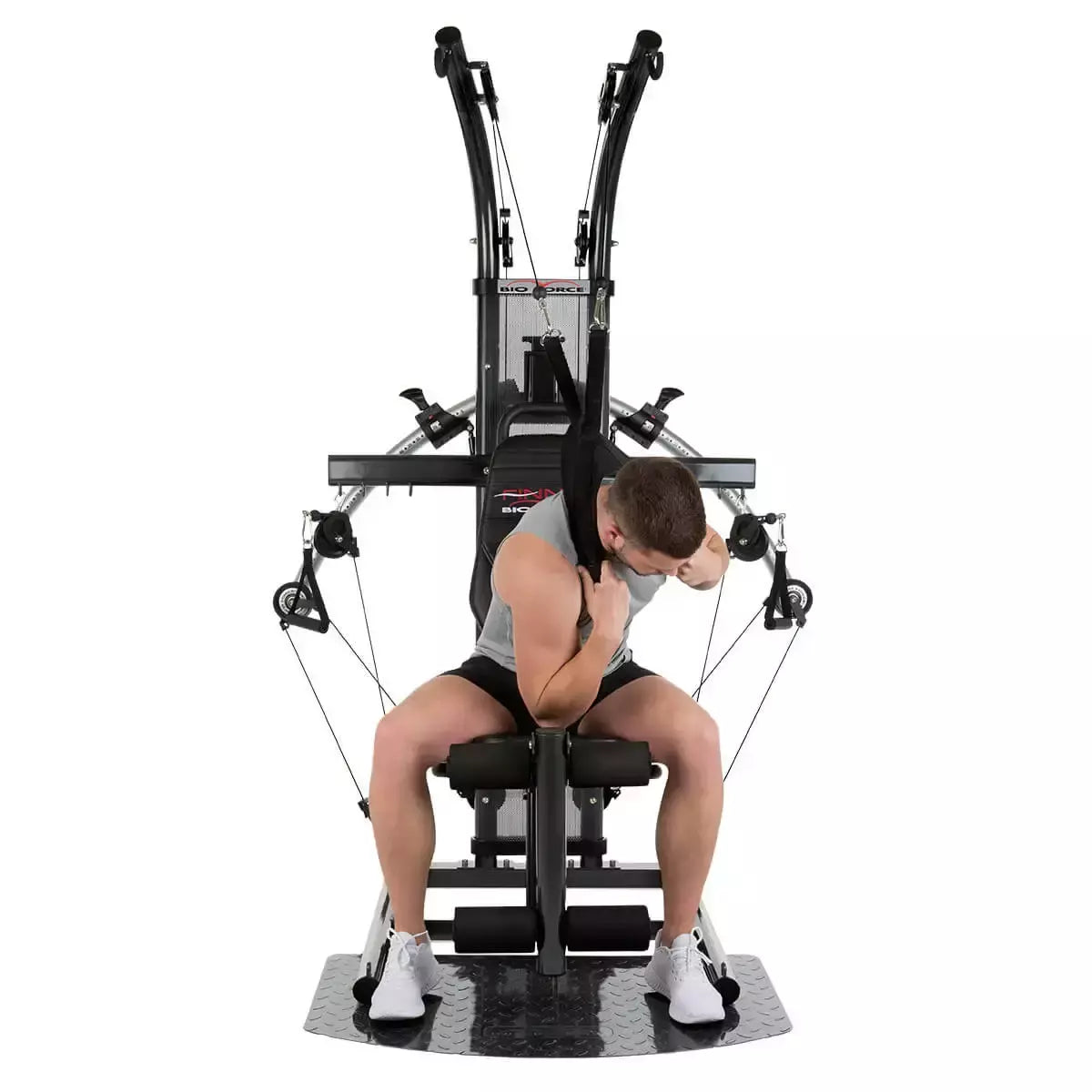 Stazione Multifunzione Bio Force Extreme Sixpack Plus Linea Hammer cod. 3841 dim. 134 x 168 x 208 cm